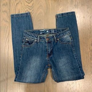 Boys size 10 distressed jeans